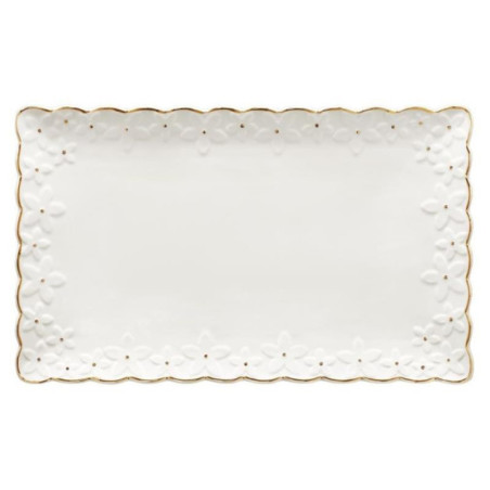 Półmisek prostokątny 16,9x30cm Fiorella GB051 Villa Italia